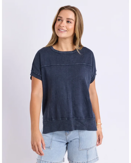 FOXWOOD ALLISON KNIT - DARK SAPPHIRE