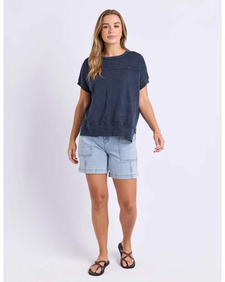 FOXWOOD ALLISON KNIT - DARK SAPPHIRE