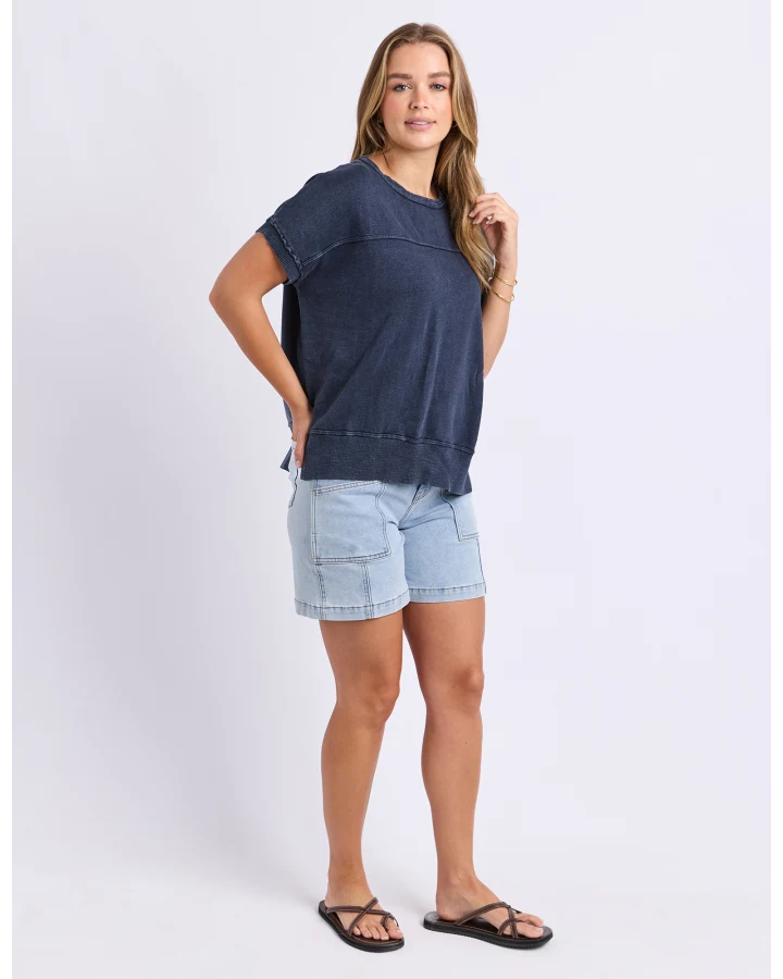 FOXWOOD ALLISON KNIT - DARK SAPPHIRE