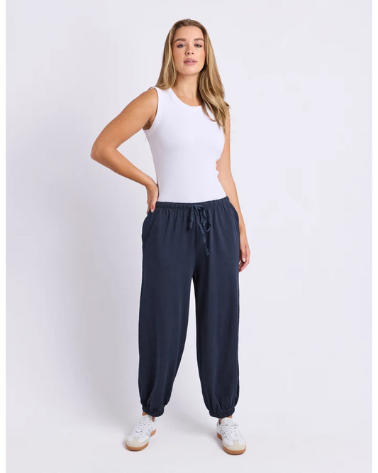 FOXWOOD STILLWATER JERSEYPANT - NAVY
