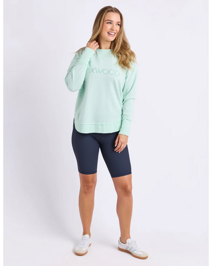 FOXWOOD SIMPLIFIED CREW - PALE MINT