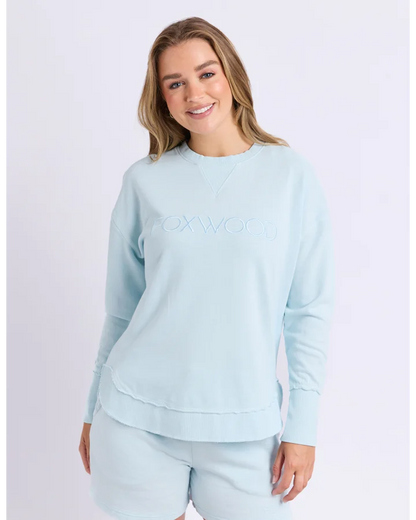 FOXWOOD SIMPLIFIED CREW - COOL BLUE