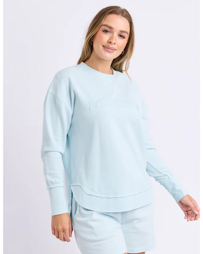 FOXWOOD SIMPLIFIED CREW - COOL BLUE
