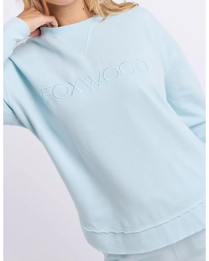 FOXWOOD SIMPLIFIED CREW - COOL BLUE