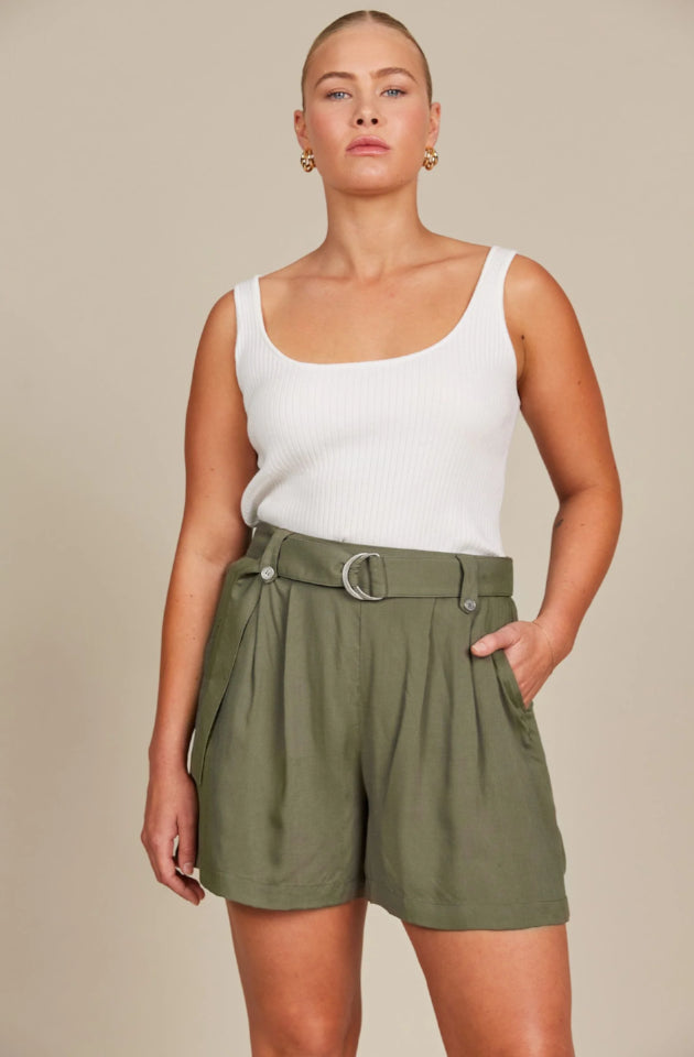 ISLE OF MINE ESME SHORT - OLIVE - 4525507