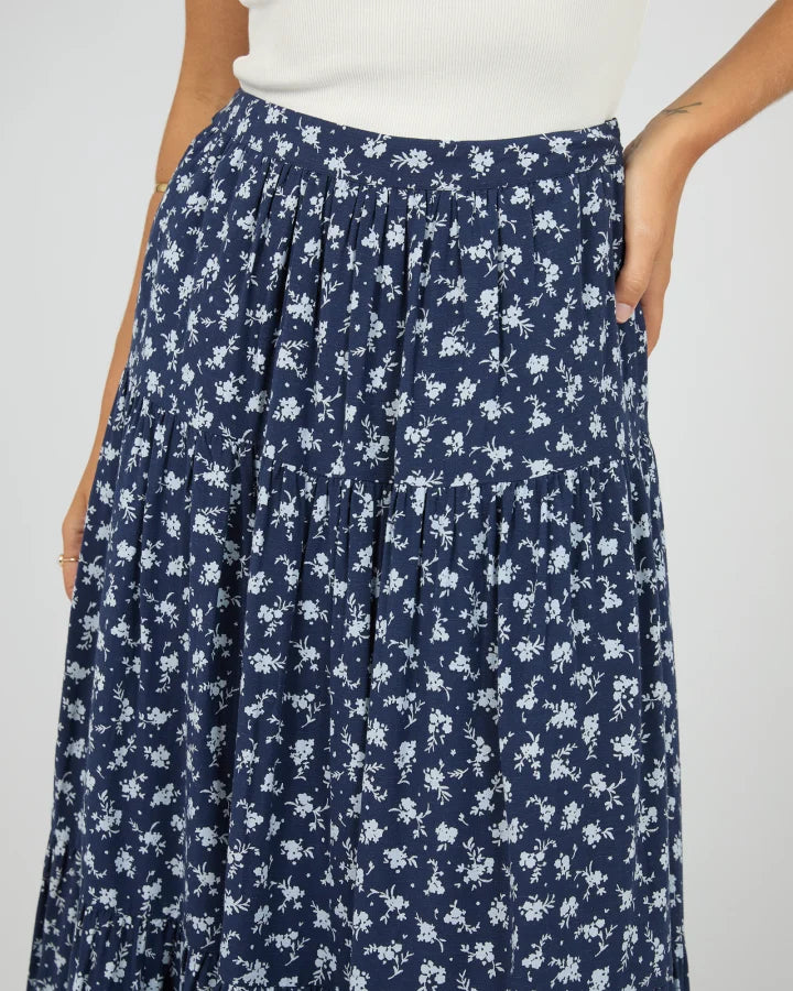 ALL ABOUT EVE CLARABELLE MAXI SKIRT - PRINT