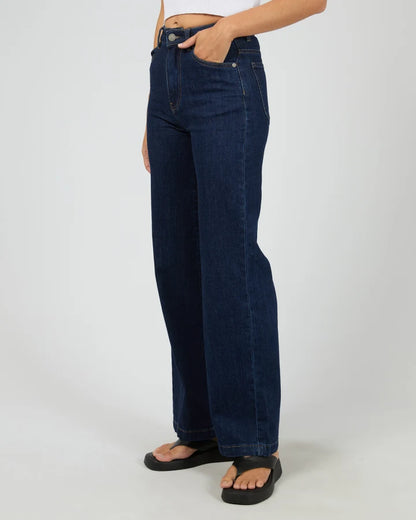 ALL ABOUT EVE JACQUI WIDE LEG JEANS - INDIGO