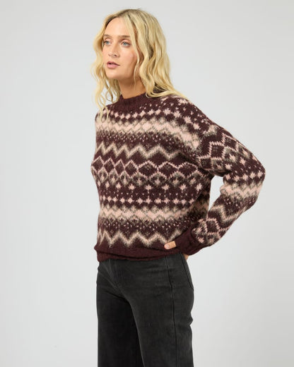 ALL ABOUT EVE FAIR HAVEN KNIT - MULTICOLOURED