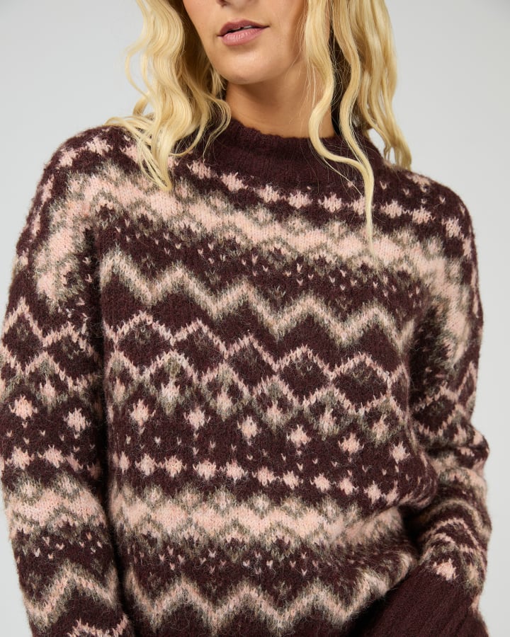 ALL ABOUT EVE FAIR HAVEN KNIT - MULTICOLOURED