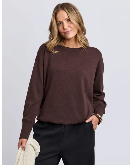 FOXWOOD DELILAH KNIT - COFFEE BEAN