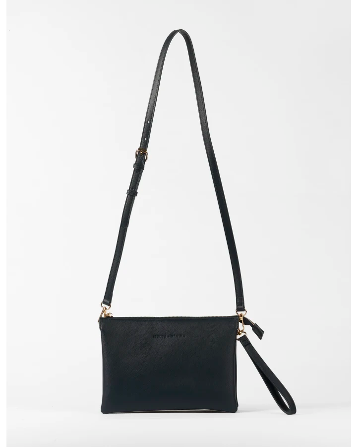 STELLA & GEMMA FRANKIE MULTI POUCH BAG - NAVY