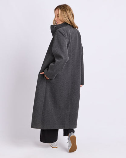 FOXWOOD FERMONT COAT - CHARCOAL