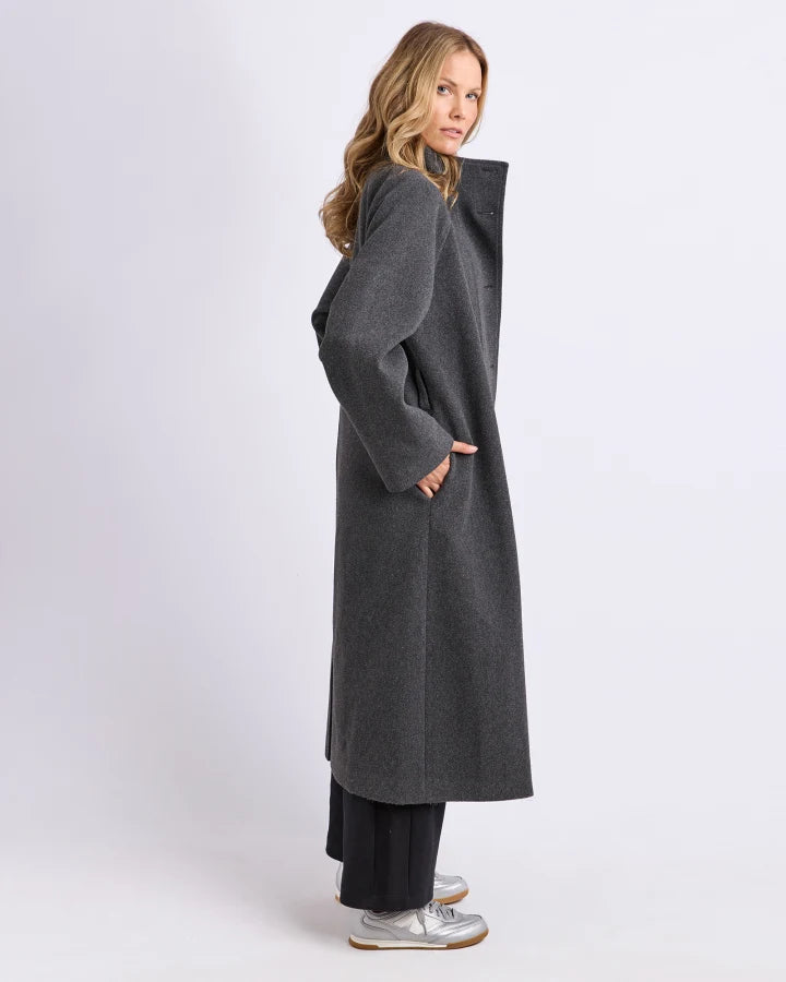 FOXWOOD FERMONT COAT - CHARCOAL