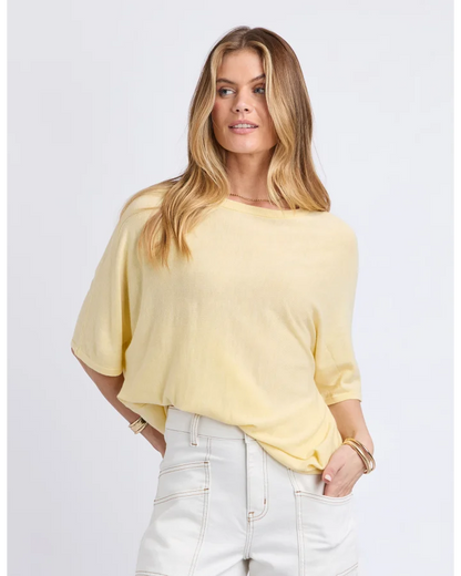 FOXWOOD DUNE KNIT - PASTEL YELLOW