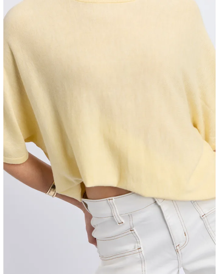 FOXWOOD DUNE KNIT - PASTEL YELLOW