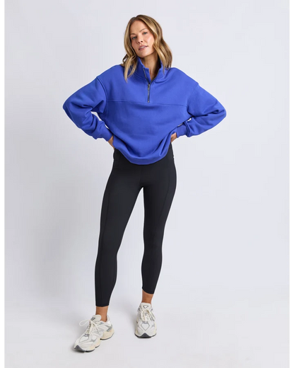 FOXWOOD COLLEGE ZIP CREW - DAZZLING BLUE