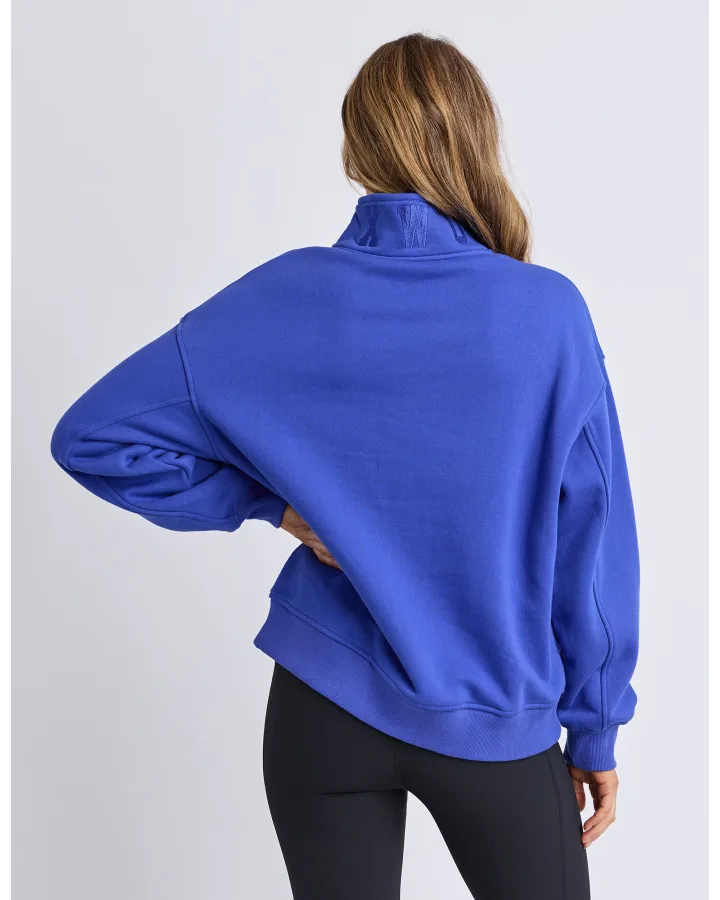 FOXWOOD COLLEGE ZIP CREW - DAZZLING BLUE