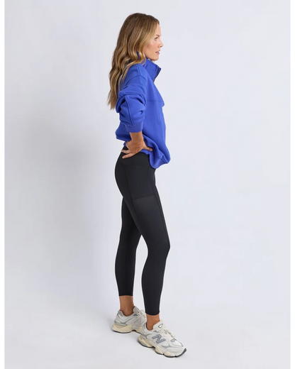 FOXWOOD COLLEGE ZIP CREW - DAZZLING BLUE