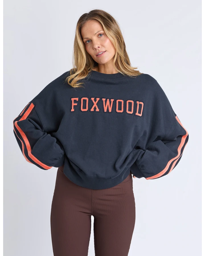 FOXWOOD ELEVATED SUNDAY CREW - NAVY