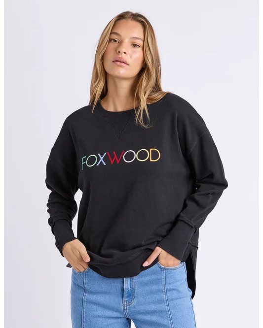 FOXWOOD SIMPLIFIED CONFETTI CREW - BLACK