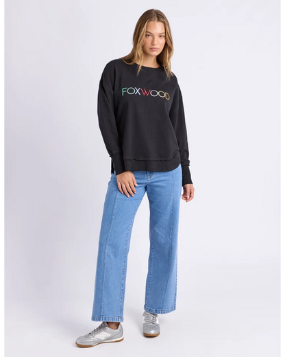 FOXWOOD SIMPLIFIED CONFETTI CREW - BLACK