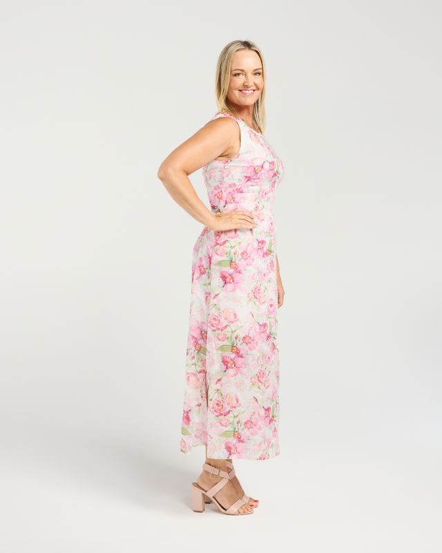 SEDUCE DAPHNE DRESS - ROSE GARDEN