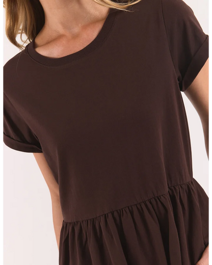 FOXWOOD ASTRID DRESS - COFFEE