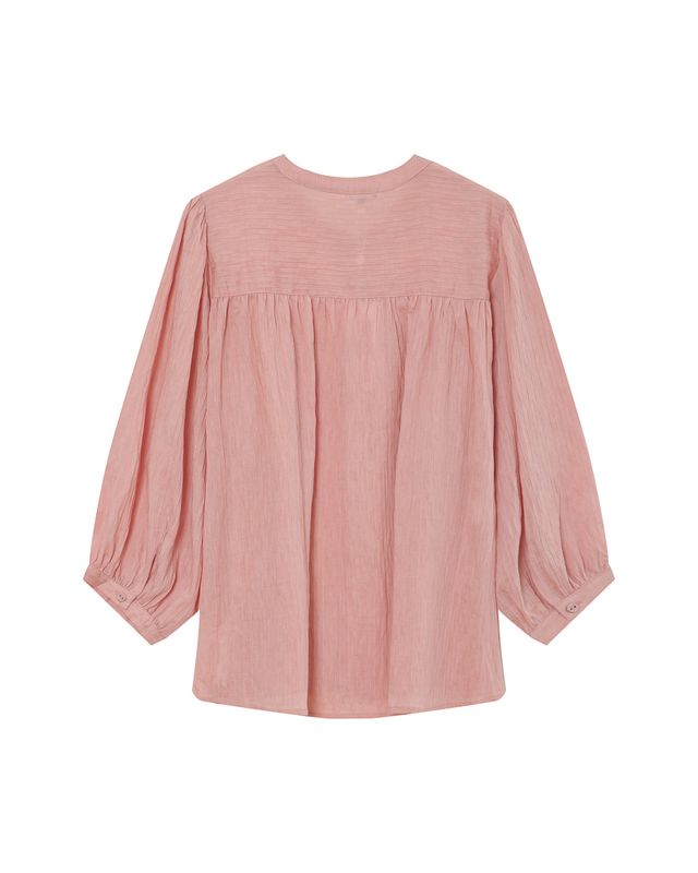 GRACE & MILA VANILLA BLOUSE - ROSE PINK