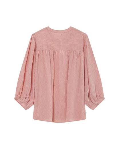 GRACE & MILA VANILLA BLOUSE - ROSE PINK