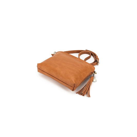 BLACK CAVIAR BAGS - CALLIE CROSSBODY - TAN