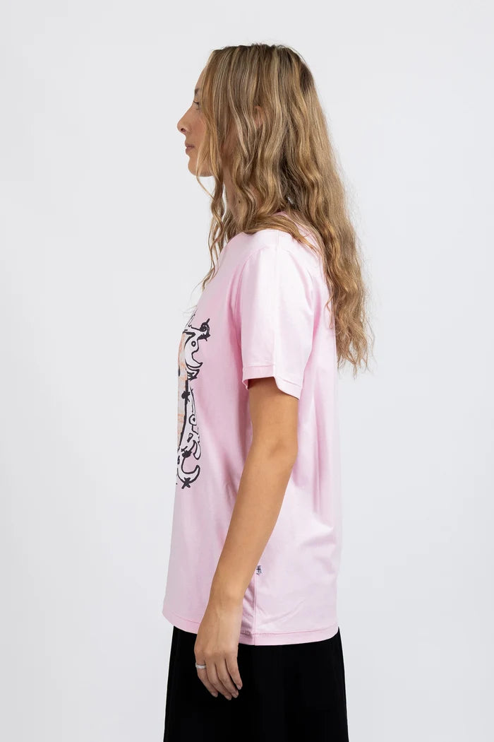 FEDERATION RUSH TEE - LOVE CLUB - PINK