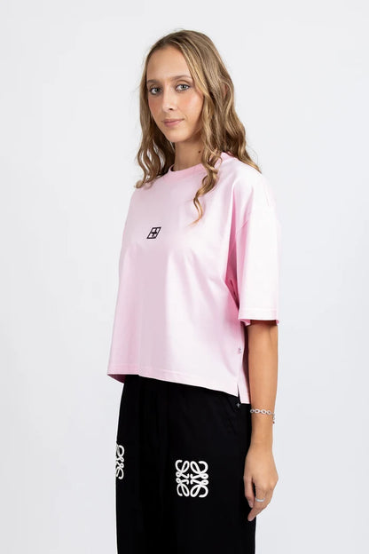FEDERATION YESTERDAY TEE - CUBE - PINK
