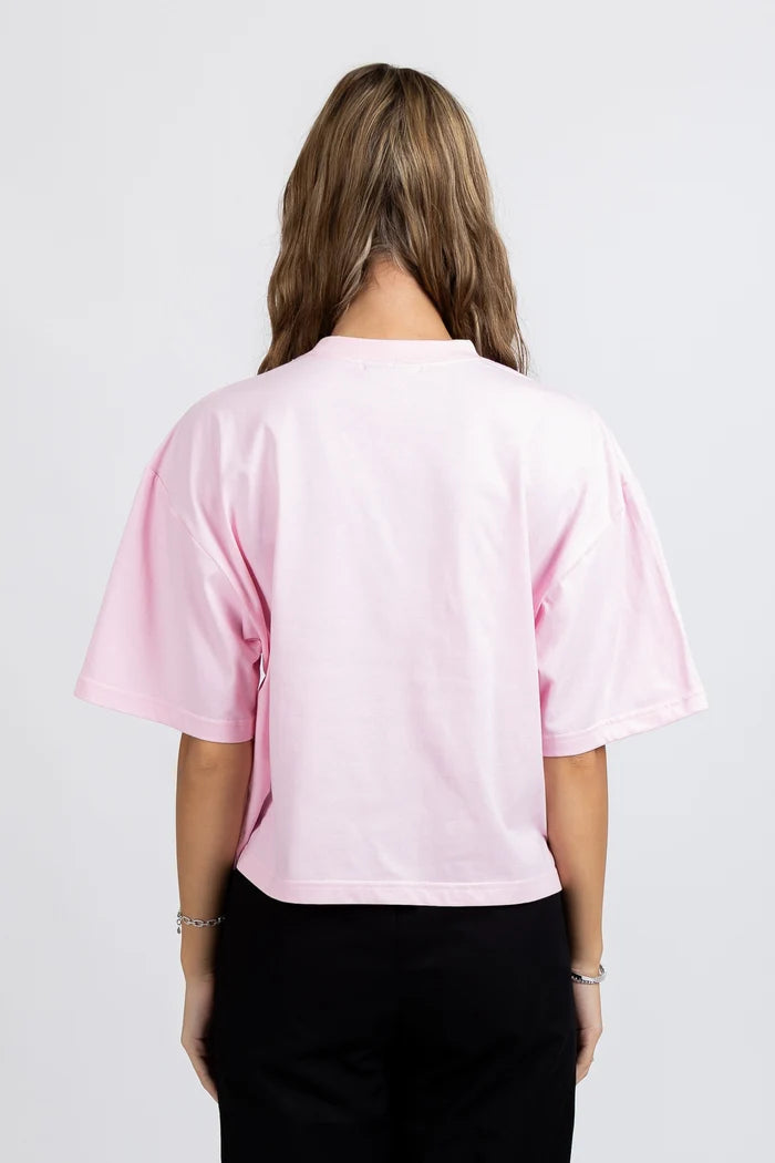 FEDERATION YESTERDAY TEE - CUBE - PINK