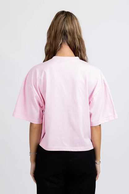 FEDERATION YESTERDAY TEE - CUBE - PINK