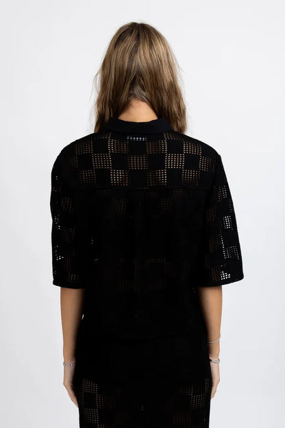 FEDERATION HOLLY SHIRT - BLACK