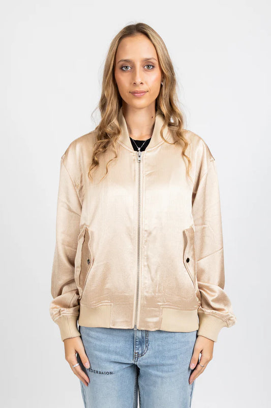 FEDERATION BOMBS AWAY JACKET - WHISPER