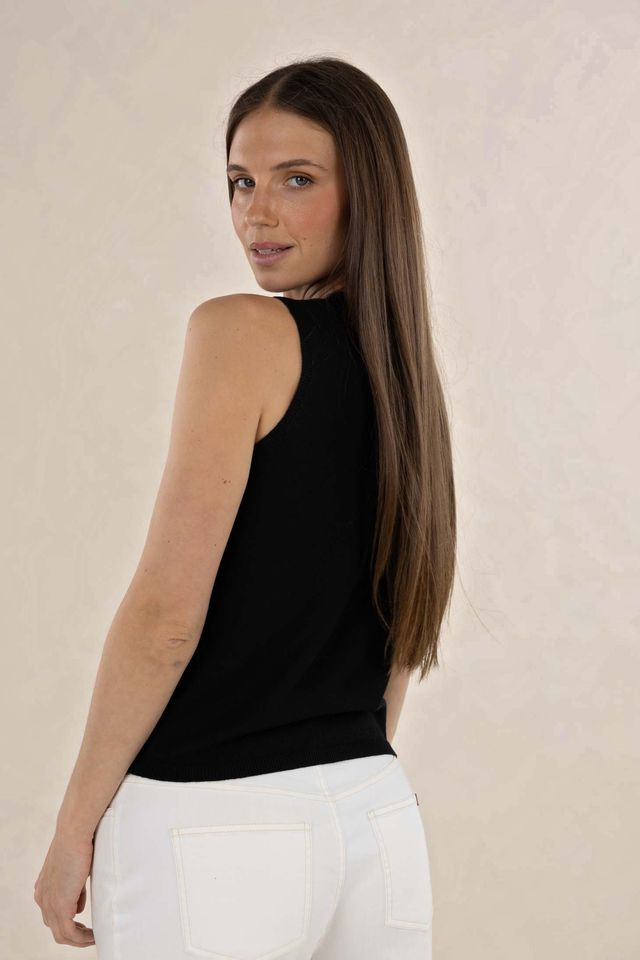 HUMIDITY LIFESTYLE COLLETTE TANK - BLACK