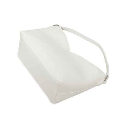 BLACK CAVIAR BAGS - BONNIE CROSSBODY - WHITE