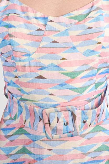 LILI SIDONIO WOVEN DRESS - MULTICO VAA