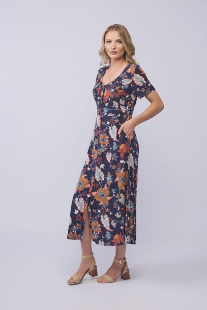 DRAMA THE LABEL VANESSA DRESS - FLORAL DOT