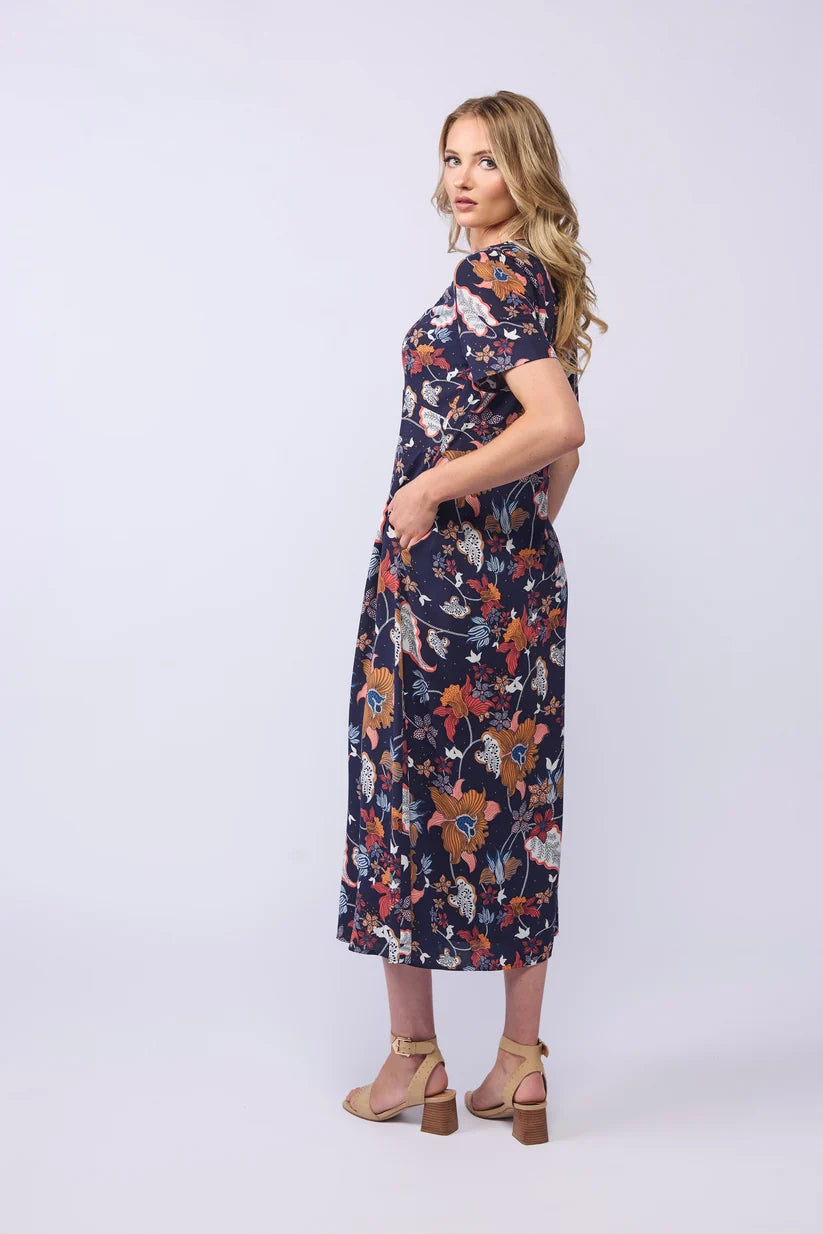 DRAMA THE LABEL VANESSA DRESS - FLORAL DOT