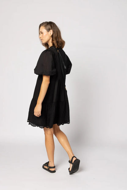 DRAMA THE LABEL JOSIE DRESS - BLACK