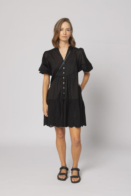 DRAMA THE LABEL JOSIE DRESS - BLACK