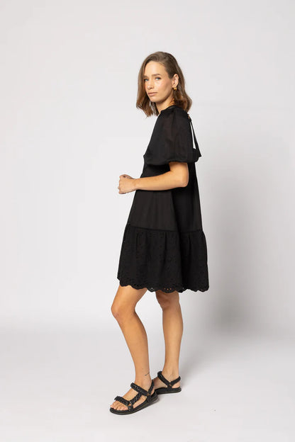 DRAMA THE LABEL JOSIE DRESS - BLACK