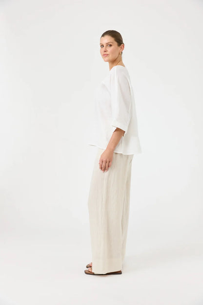 EB & IVE STUDIO RELAXED TOP - SALT