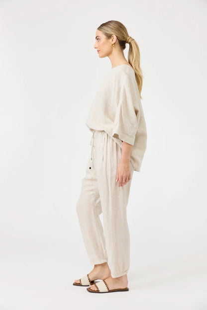 EB & IVE STUDIO RELAXED PANT - TUSK