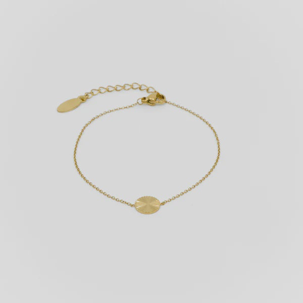 OTHER THINGS - DISK BRACELET - GOLD