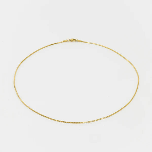 OTHER THINGS - SNAKE NECKLACE - GOLD