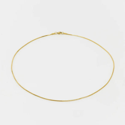 OTHER THINGS - SNAKE NECKLACE - GOLD