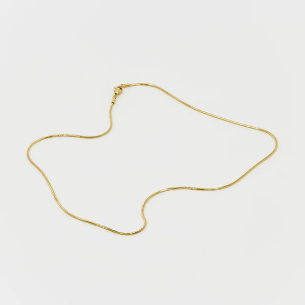 OTHER THINGS - SNAKE NECKLACE - GOLD